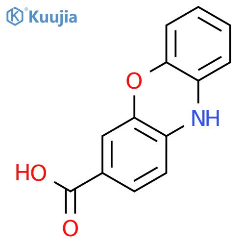 10H-Phenoxazine-3-carboxylic acid structure