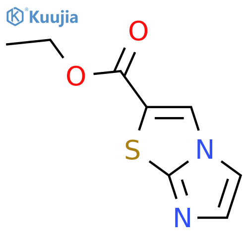 Ethyl imidazo[2,1-b]thiazole-2-carboxylate structure