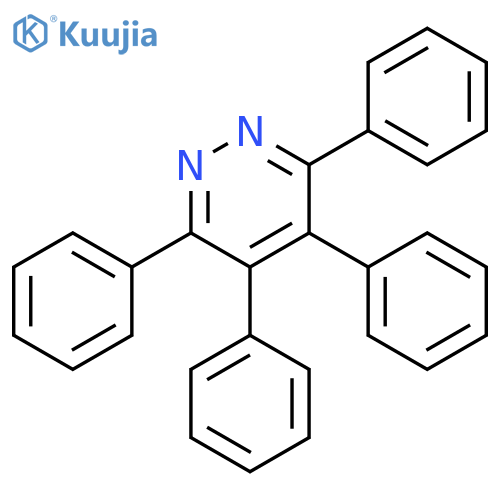 Pyridazine, tetraphenyl- structure