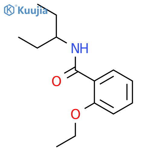 2-ethoxy-N-(1-ethylpropyl)benzamide structure