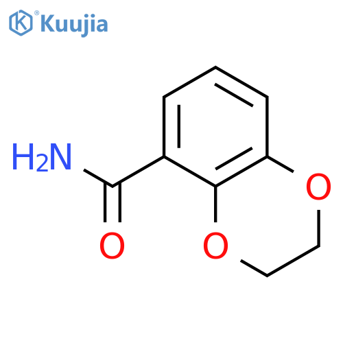 2,3-Dihydro-1,4-benzodioxine-5-carboxamide structure
