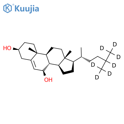 7β-Hydroxy Cholesterol-d7 structure