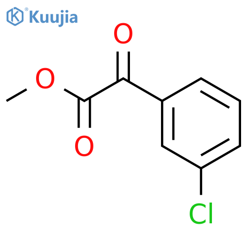 methyl 2-(3-chlorophenyl)-2-oxoacetate structure