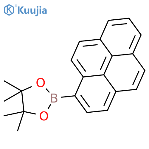 4,4,5,5-Tetramethyl-2-(pyren-1-yl)-1,3,2-dioxaborolane structure