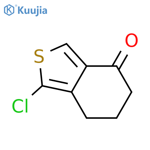 1-Chloro-6,7-dihydrobenzo[c]thiophen-4(5H)-one structure