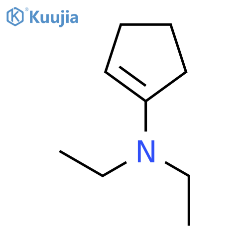 N,N-Diethylcyclopent-1-en-1-amine structure