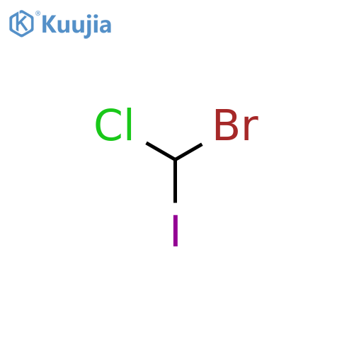 Bromochloroiodomethane (>90%) structure