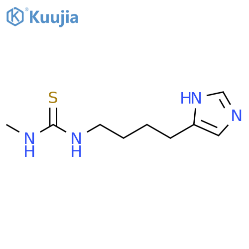 Thiourea,N-[4-(1H-imidazol-5-yl)butyl]-N'-methyl- structure