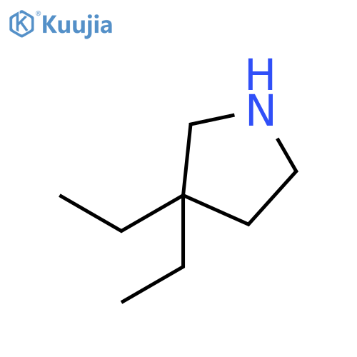 3,3-Diethylpyrrolidine structure