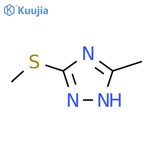 1H-1,2,4-Triazole,3-methyl-5-(methylthio)- structure