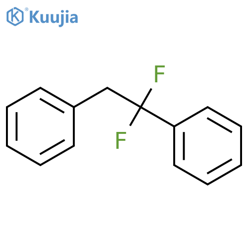 1,1-difuoro-1,2-diphenylethane structure