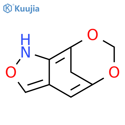 5,9-Methano-1H-[1,3]dioxocino[5,6-c]isoxazole(9CI) structure