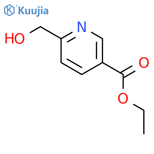 ethyl 6-(hydroxymethyl)pyridine-3-carboxylate structure