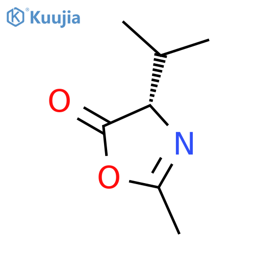 5(4H)-Oxazolone, 2-methyl-4-(1-methylethyl)-, (S)- structure