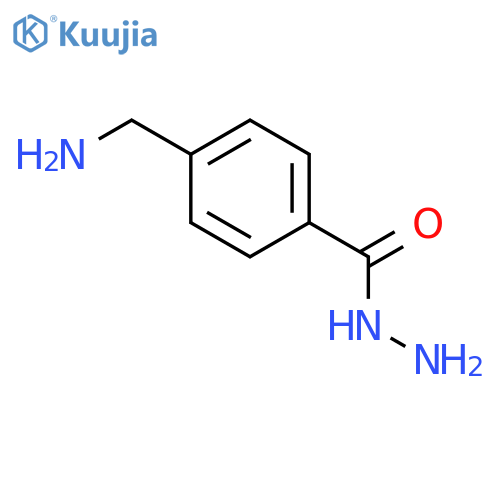 4-(Aminomethyl)benzohydrazide structure
