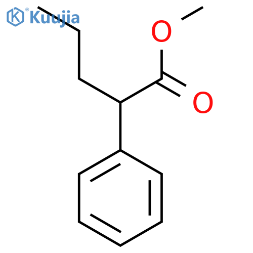 2-Phenyl-pentanoic acid methyl ester structure