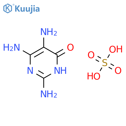 2,5,6-Triamino-4(3H)-pyrimidinone Sulfate structure