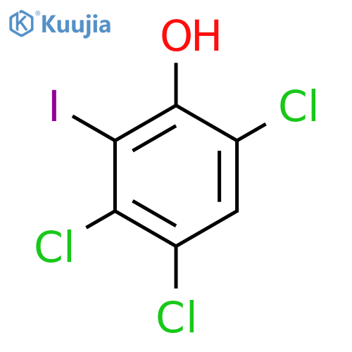 6-Iodo-2,4,5-trichlorophenol structure