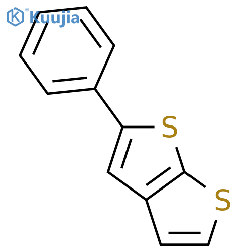 Thieno[2,3-b]thiophene, 2-phenyl- structure