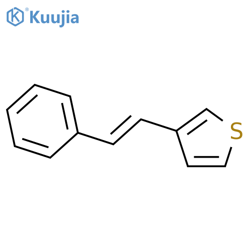 3-Styrylthiophene structure