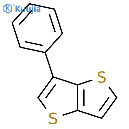 3-Phenylthieno[3,2-b]thiophene structure