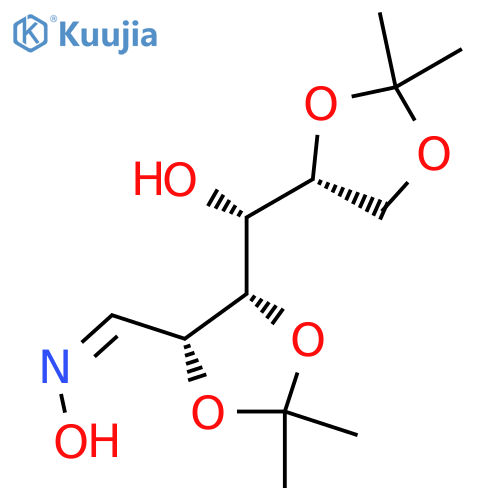 (R)-[(4R)-2,2-Dimethyl-1,3-dioxolan-4-yl]-[(4S,5R)-5-[(Z)-hydroxyiminomethyl]-2,2-dimethyl-1,3-dioxolan-4-yl]methanol structure