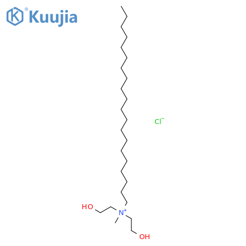 1-Eicosanaminium, N,N-bis(2-hydroxyethyl)-N-methyl-, chloride structure