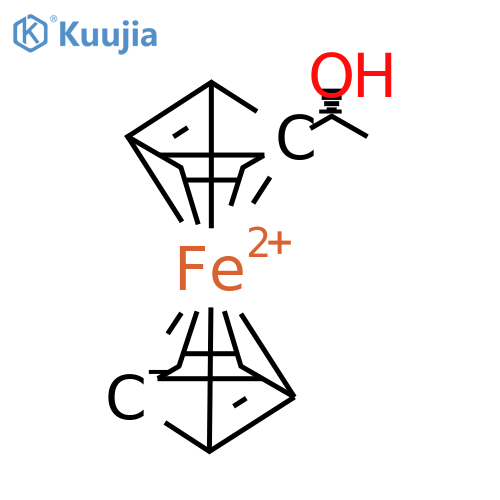(R)-1-Ferrocenylethanol structure