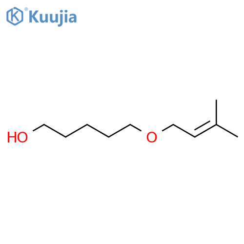 1-Pentanol, 5-[(3-methyl-2-butenyl)oxy]- structure