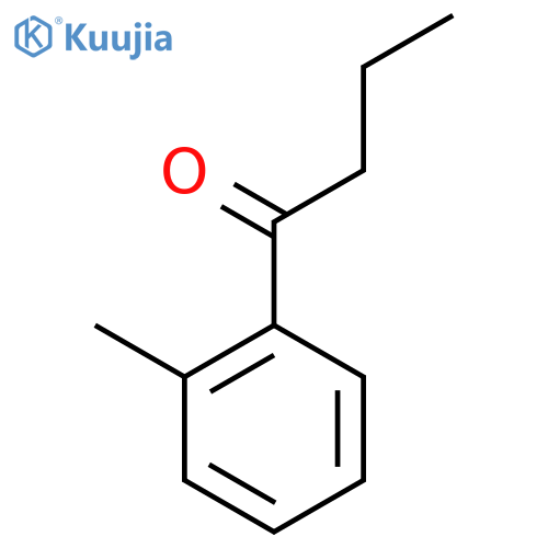 1-Butanone,1-(2-methylphenyl)- structure