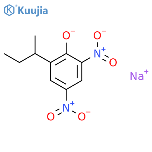 Phenol,2-(1-methylpropyl)-4,6-dinitro-, sodium salt (1:1) structure