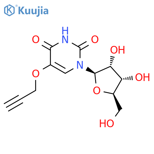 Uridine, 5-(2-propynyloxy)- structure