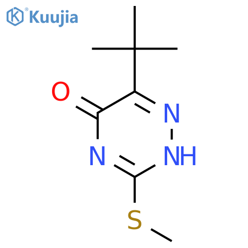 Desaminometribuzin structure