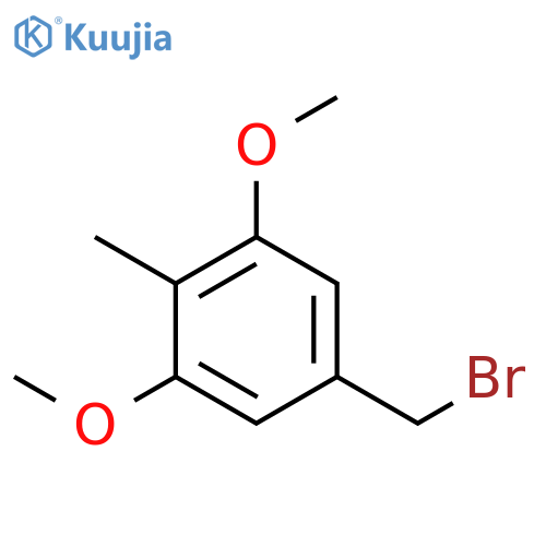 5-(Bromomethyl)-1,3-dimethoxy-2-methyl-benzene structure