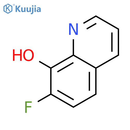 7-Fluoroquinolin-8-ol structure