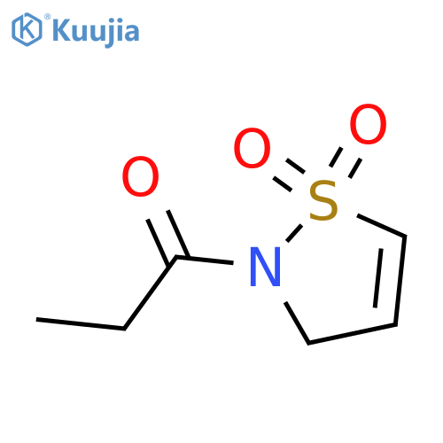 1-Propanone,1-(1,1-dioxido-2(3H)-isothiazolyl)- structure