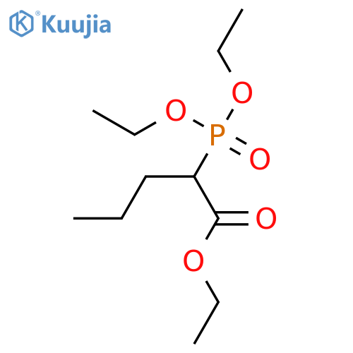 Ethyl 2-Diethoxyphosphorylpentanoate structure