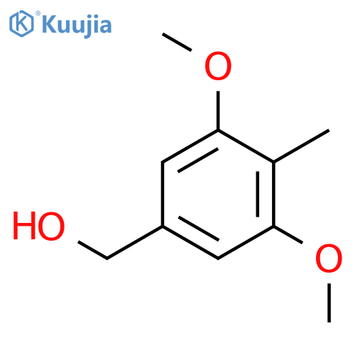 3,5-Dimethoxy-4-methylbenzenemethanol structure