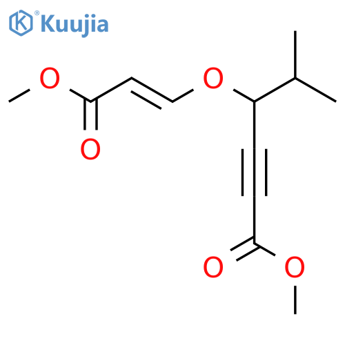 methyl 4-{[(1E)-3-methoxy-3-oxo-1-propenyl]oxy}-5-methyl-2-hexynoate structure