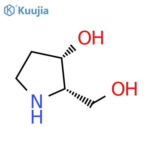 (2S,3S)- 3-hydroxy-2-PyrrolidineMethanol structure