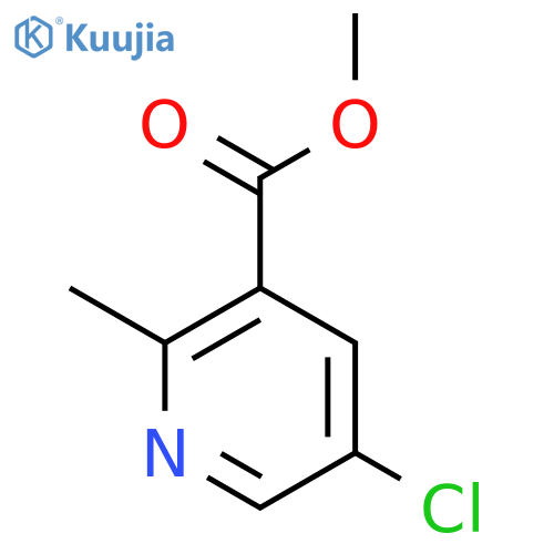 Methyl 5-chloro-2-methylnicotinate structure