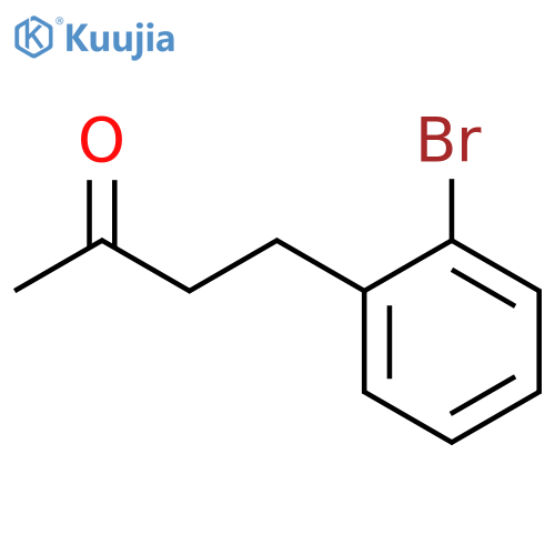 4-(2-bromophenyl)butan-2-one structure