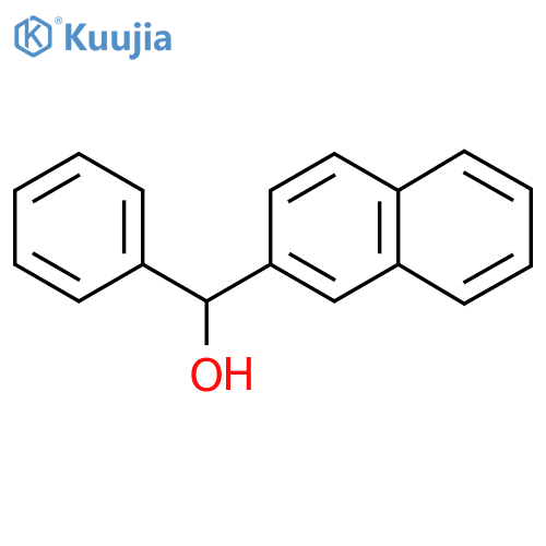Naphthalen-2-yl(phenyl)methanol structure
