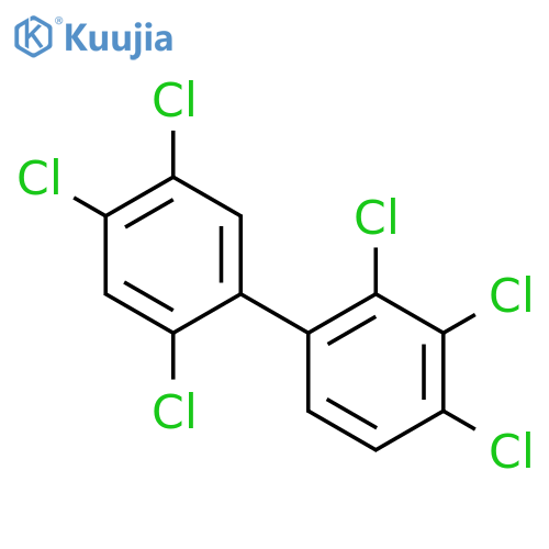 2,4,5,2',3',4'-Hexachlorobiphenyl structure