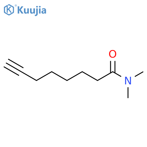 7-Octynamide, N,N-dimethyl- structure
