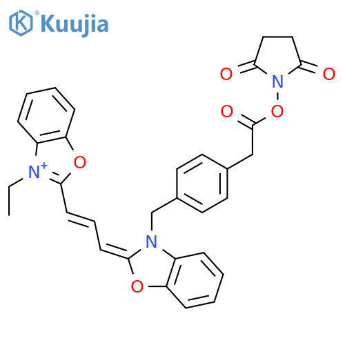 CyDye DIGE Fluor Cy 2 Cation structure