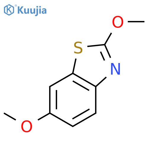 Benzothiazole,2,6-dimethoxy- structure