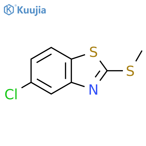 5-Chloro-2-(methylthio)benzothiazole structure
