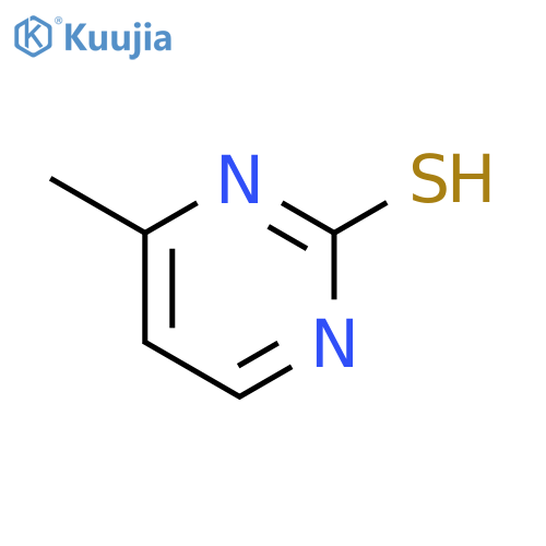 4-methylpyrimidine-2-thiol structure