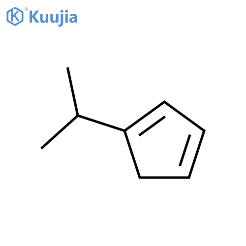 1-Isopropyl-1,3-cyclopentadiene structure
